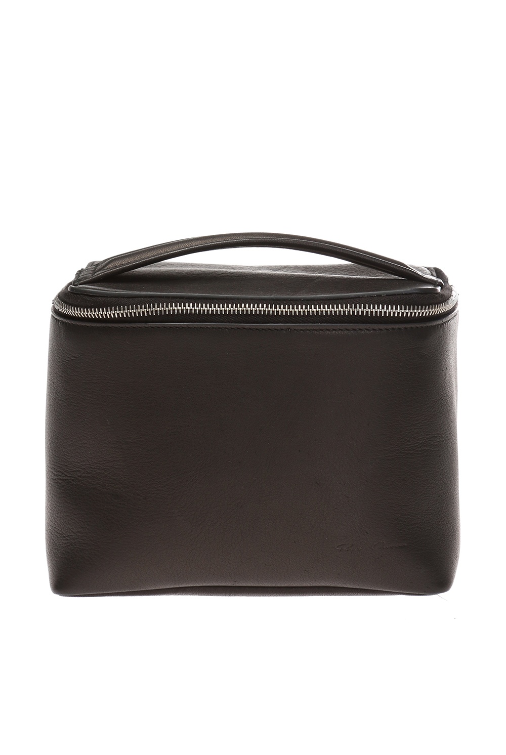 Rick Owens Leather wash bag | Men's Accessorie | Vitkac